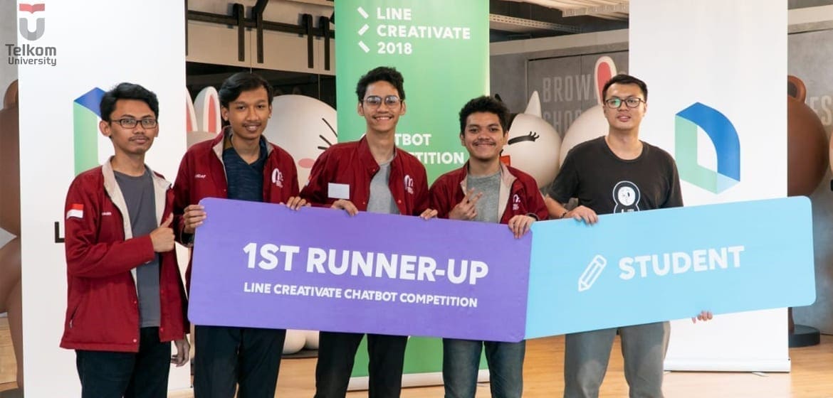 25 Mahasiswa Telkom University Raih Juara LINE Creativate 2
