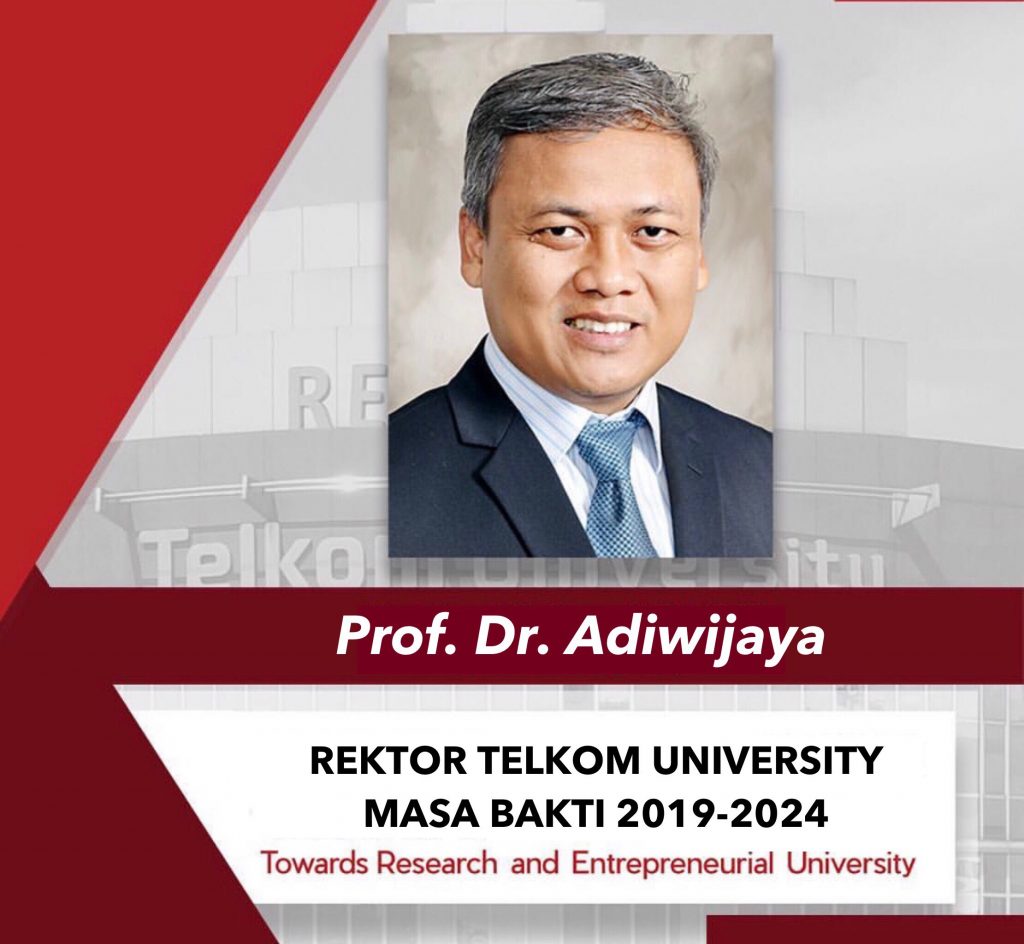 Prof. Dr. Adiwijaya, S.Si., M.Si. terpilih sebagai Rektor Telkom University masa bakti 2019-2024