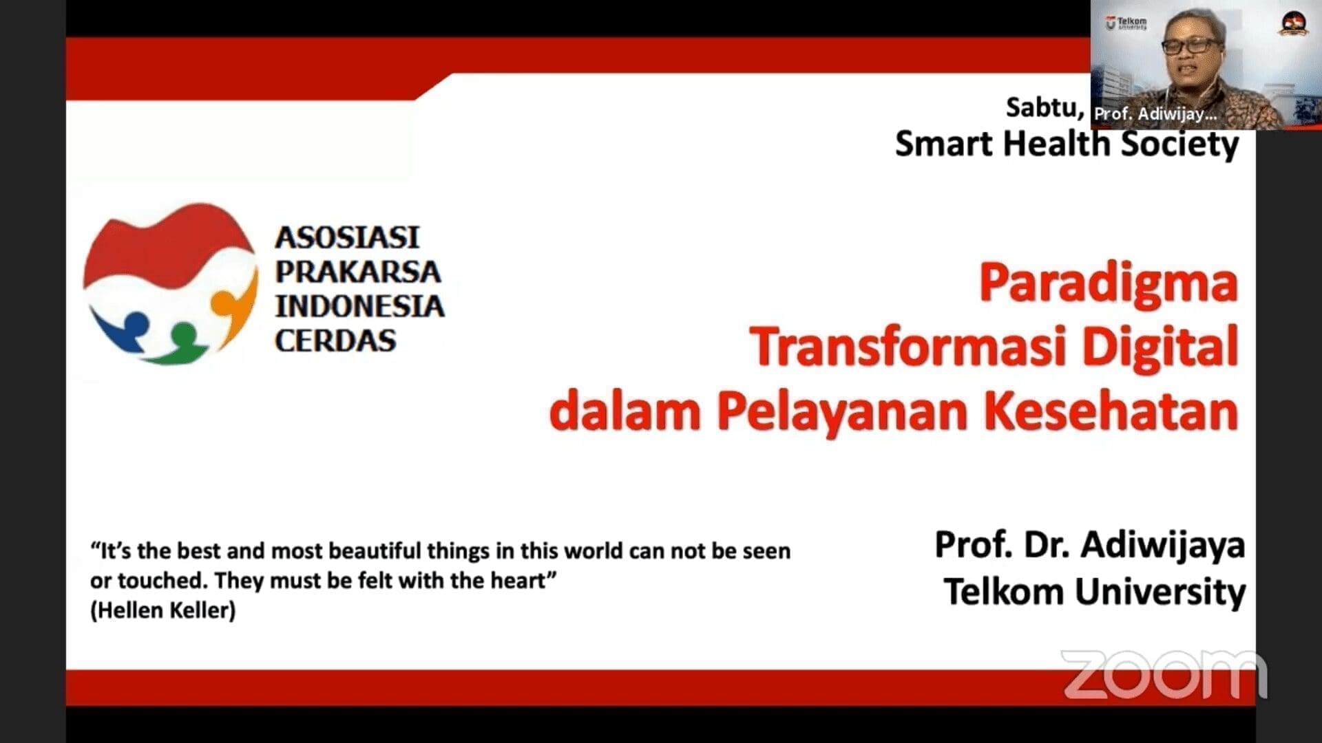 WEEKEND WEBINAR  DIGIHEALTH  Masa Depan Pelayanan Kesehatan Indonesia