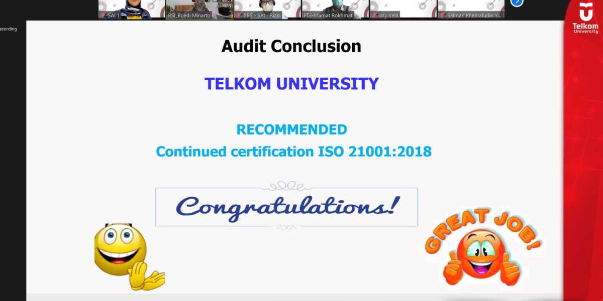Telkom University Mendapat Rekomendasi ISO 21001 2018