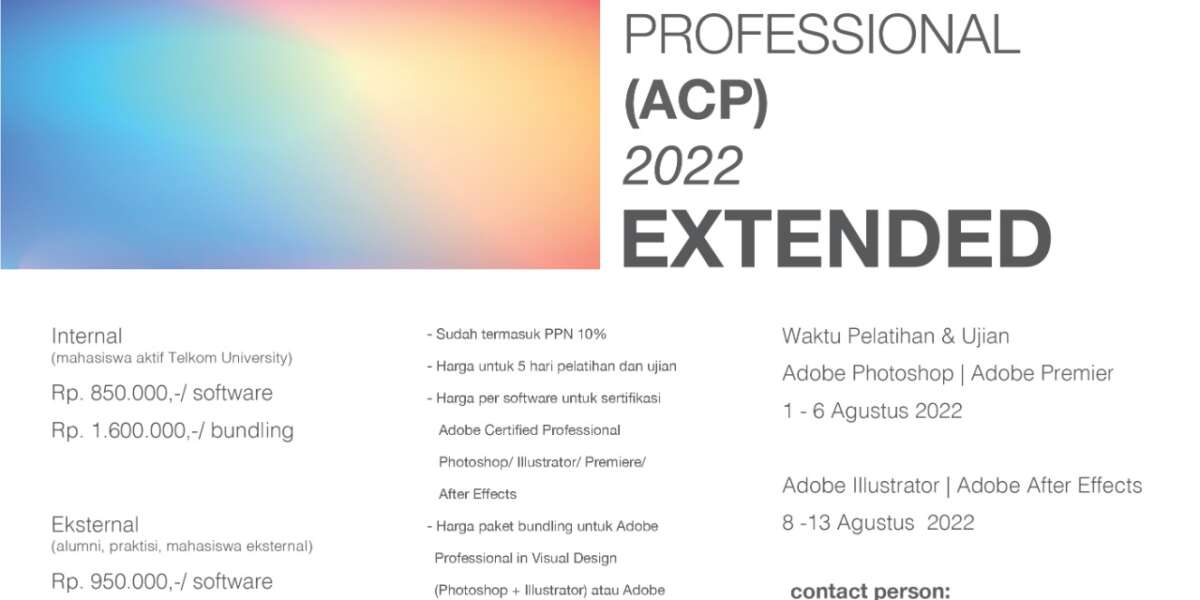 Adobe Certified Professional (ACP) 2022 - Telkom University