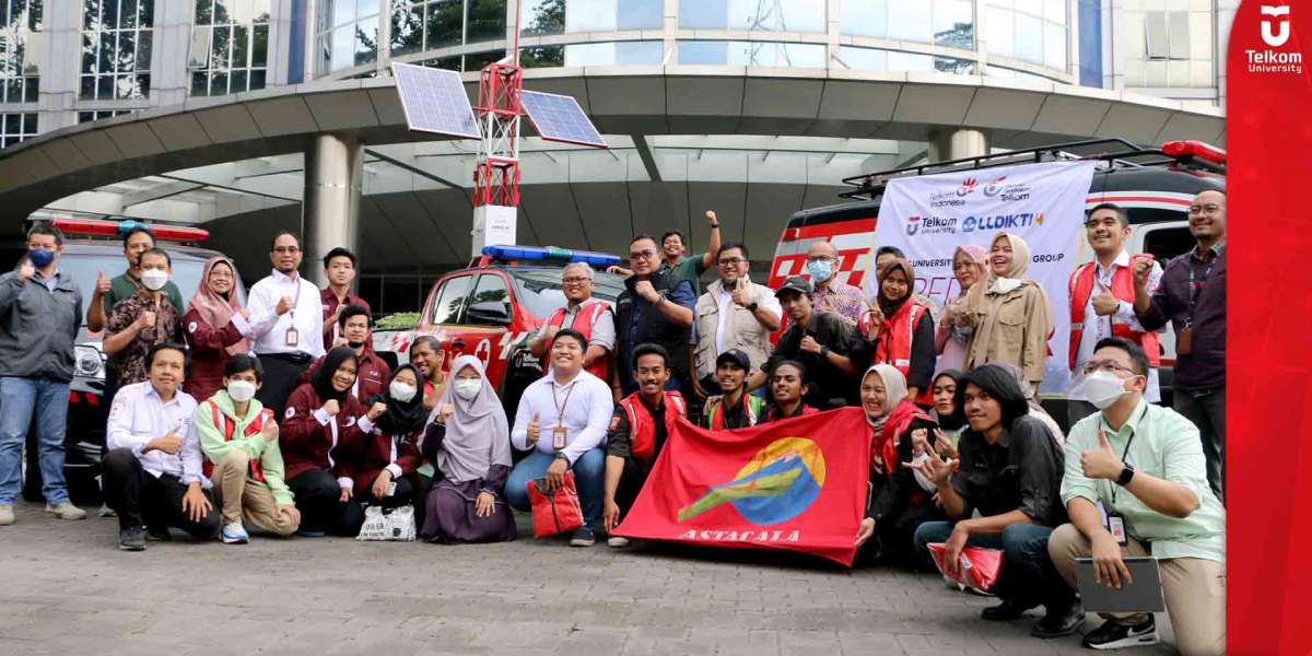 telkom university bantu korban gempa cianjur