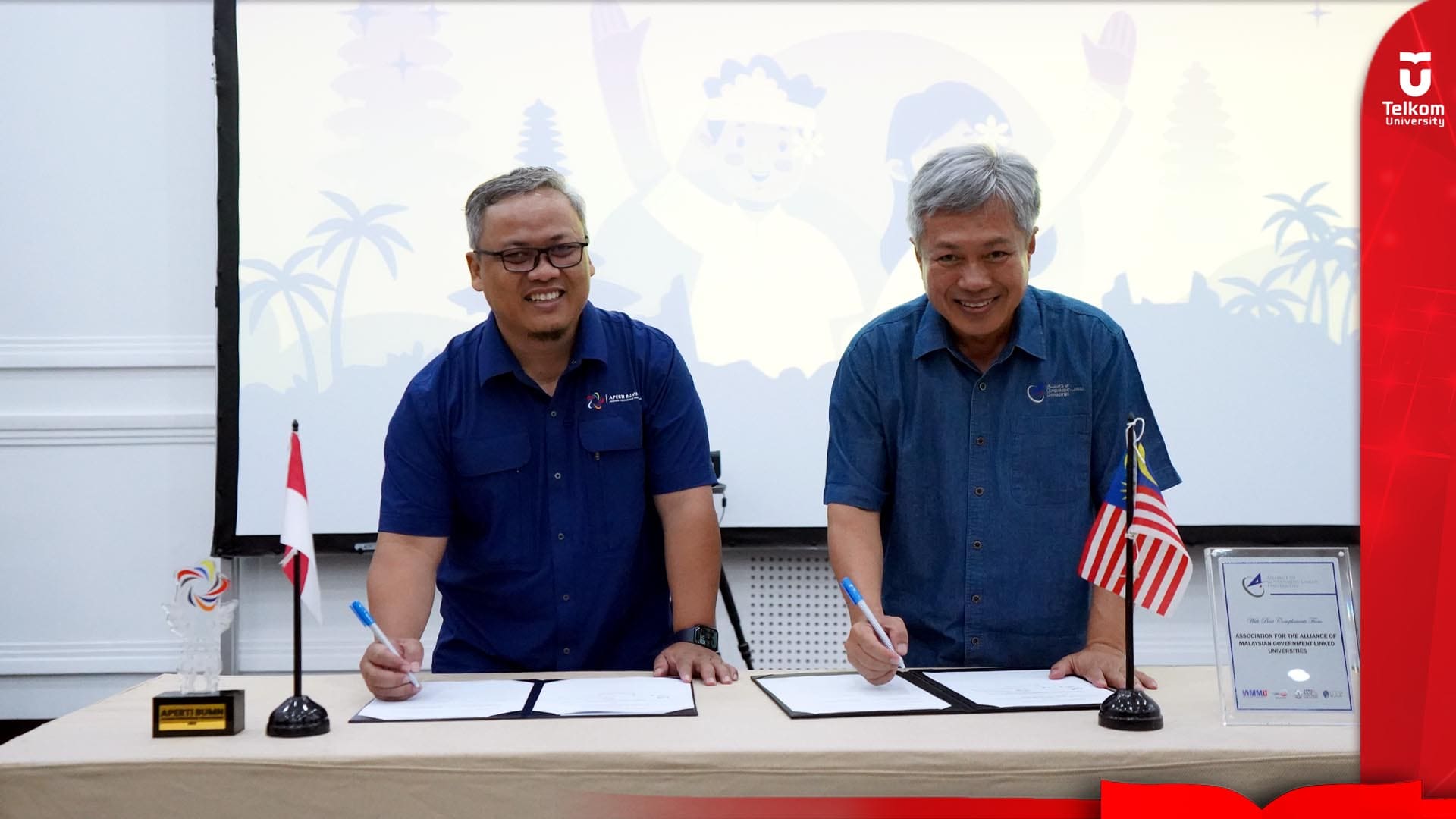 APERTI DAN GLU JALIN KERJASAMA