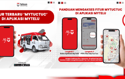 Fitur My Tuc-Tuc Resmi Diluncurkan pada Aplikasi MyTelU