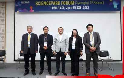 Direktur Bandung Techno Park Menjadi Pembicara Dalam Forum diskusi SPIF dan Networking Tahunan Science Park Asia