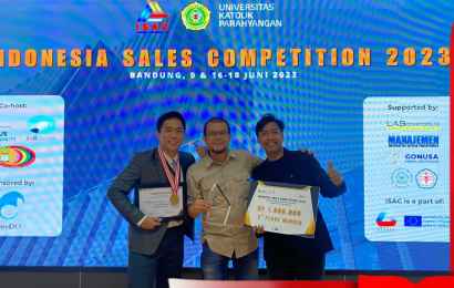 Tingkatkan Kemampuan Sales Mahasiswa Tel U Raih Prestasi Pada Ajang ISAC 2023