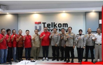 Siapkan Transformasi Sekolah Tinggi Ilmu Kepolisian Lakukan Kunjungan ke Telkom University