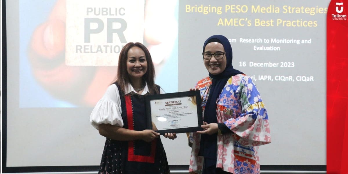 Siapkan Generasi Digital Natives Hadapi Society 5 S2 Ilmu Komunikasi Tel U Gelar Kuliah Umum bersama Praktisi