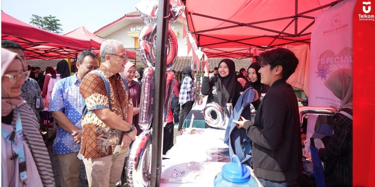 Tel U Gelar Market Day 2024 Langkah Nyata Wujudkan Education Excellence in Entrepreneurial University