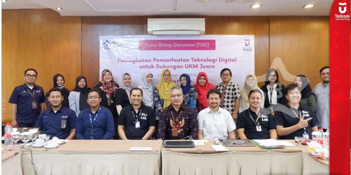 Tel U dan Telkom CorpU Menggelar Forum Diskusi untuk Peningkatan Pemanfaatan Teknologi Digital di UKM Jawa Barat 