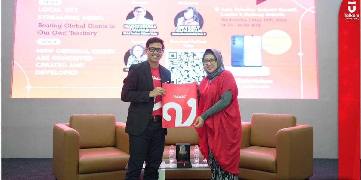 Telkom University dan Vidio com Berikan Edukasi Perfilman 
