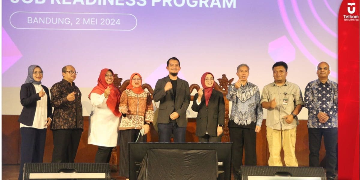 Tingkatkan Kesiapan Mahasiswa Memasuki Dunia Kerja Tel U Gelar Grand Launching Digital Upskilling and Job Readiness Program 