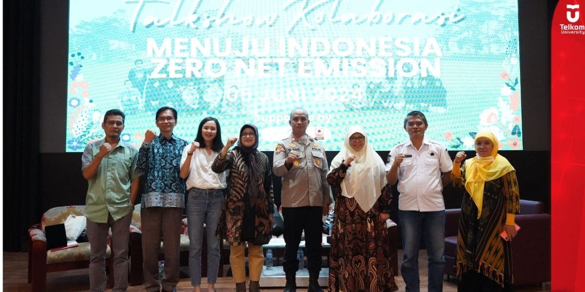 Peringati Hari Lingkungan Sedunia Telkom University gelar Talkshow Kolaborasi Menuju Indonesia Zero net Emission