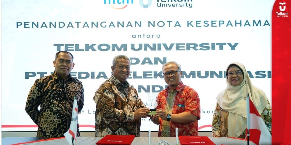 Telkom University dan PT Media Telekomunikasi Mandiri Perkuat Kolaborasi dalam Pengembangan Teknologi Keamanan Informasi 