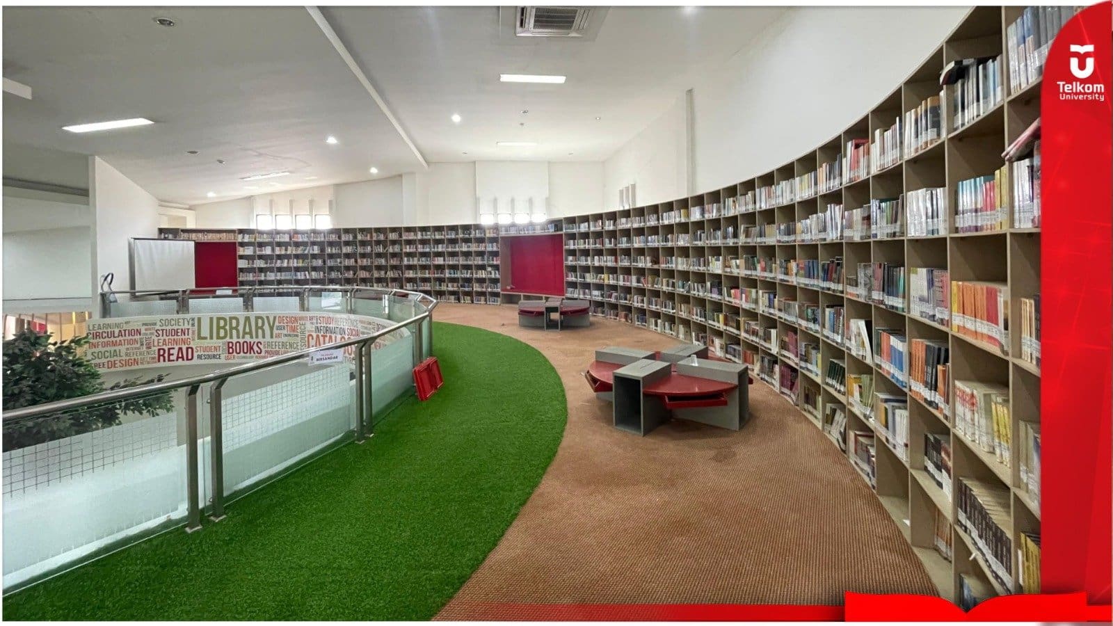Rekomendasi Area Belajar di Open Library Telkom University Telkom