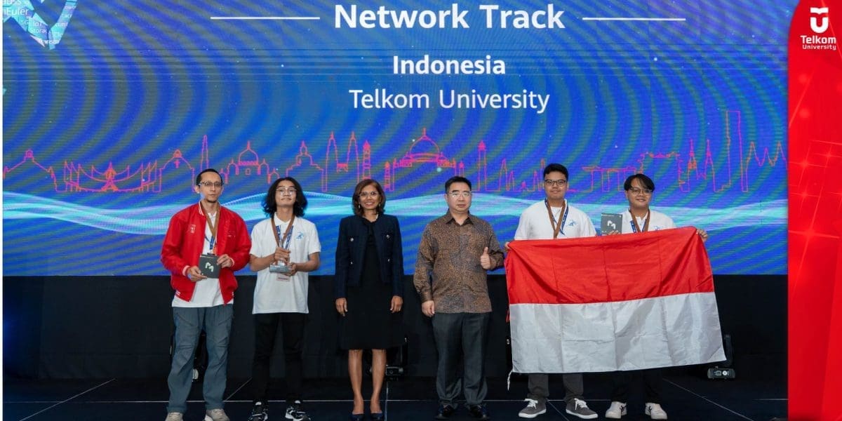 Mahasiswa Tel U Raih Prestasi Pada Ajang Huawei ICT Competition APAC Network Track 2024–2025