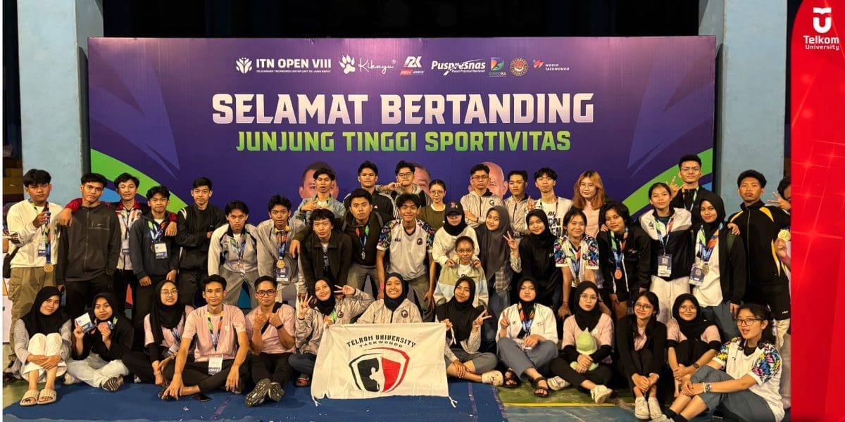 Prestasi Gemilang! UKM Taekwondo Telkom University Borong 31 Medali di ITN Open VIII 2025
