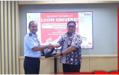 Diskusi Potensi Kerjasama Telkom University dan Dinas Penelitian dan Pengembangan Angkatan Udara