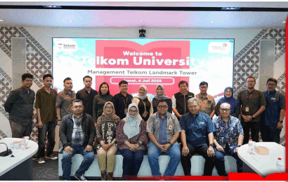 Miliki Sistem Pengelolaan Sampah yang Bertanggung Jawab, Manajemen Telkom Landmark Tower Menyambangi Tel-U