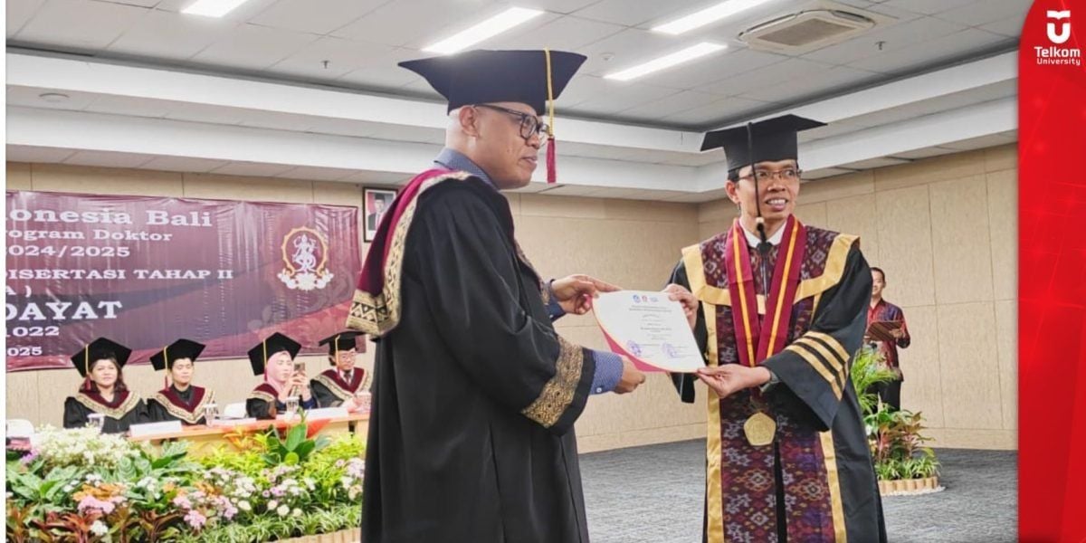 Dosen FIK Telkom University Raih Gelar Doktor dari…