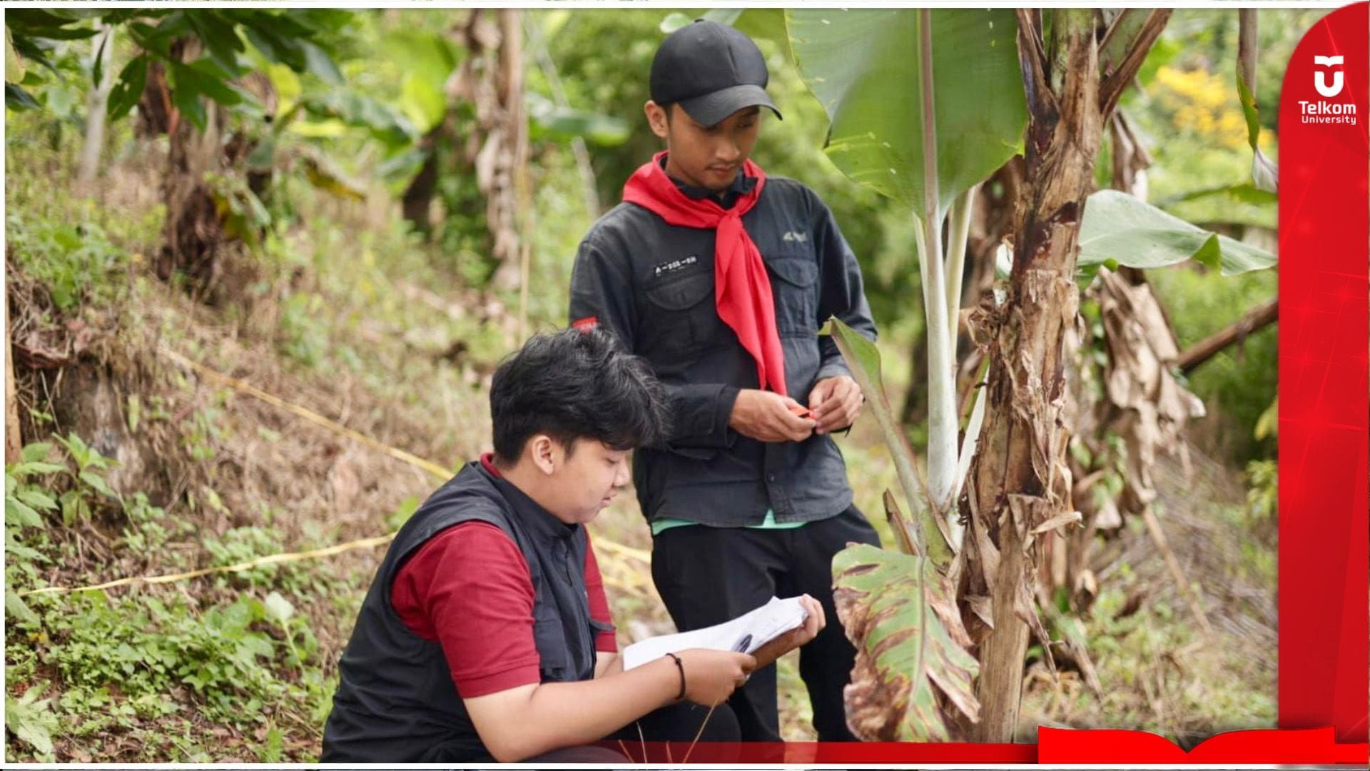 Telkom Indonesia dan Telkom University Lakukan Pengukuran Vegetasi…