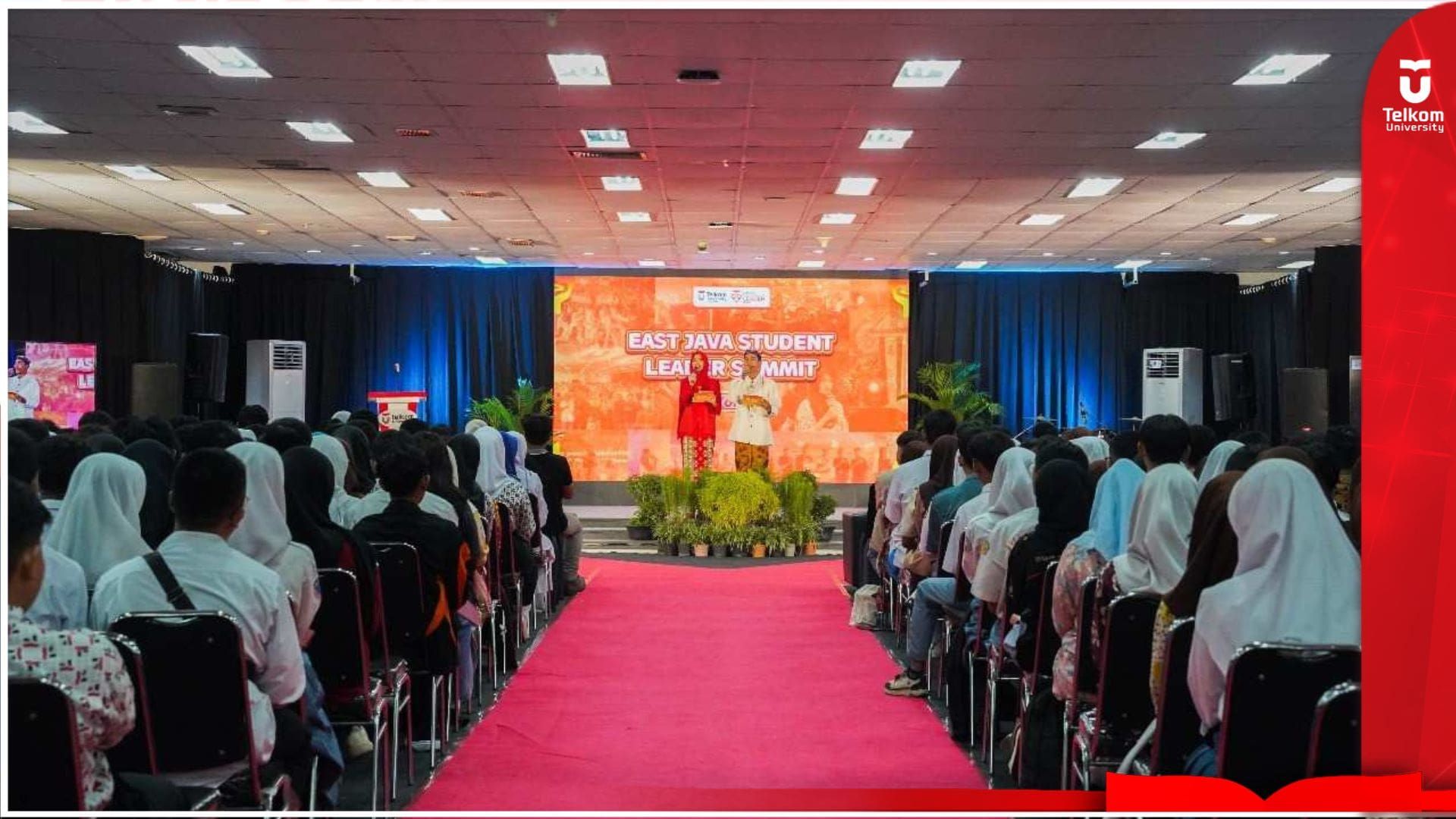 Telkom University Surabaya Sukses Gelar East Java Student…