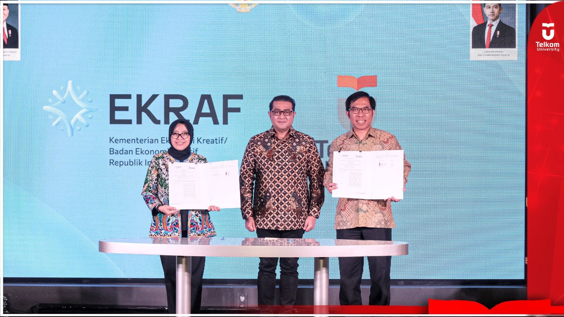 Telkom University Teken MoU dengan Kementerian Ekonomi Kreatif,…