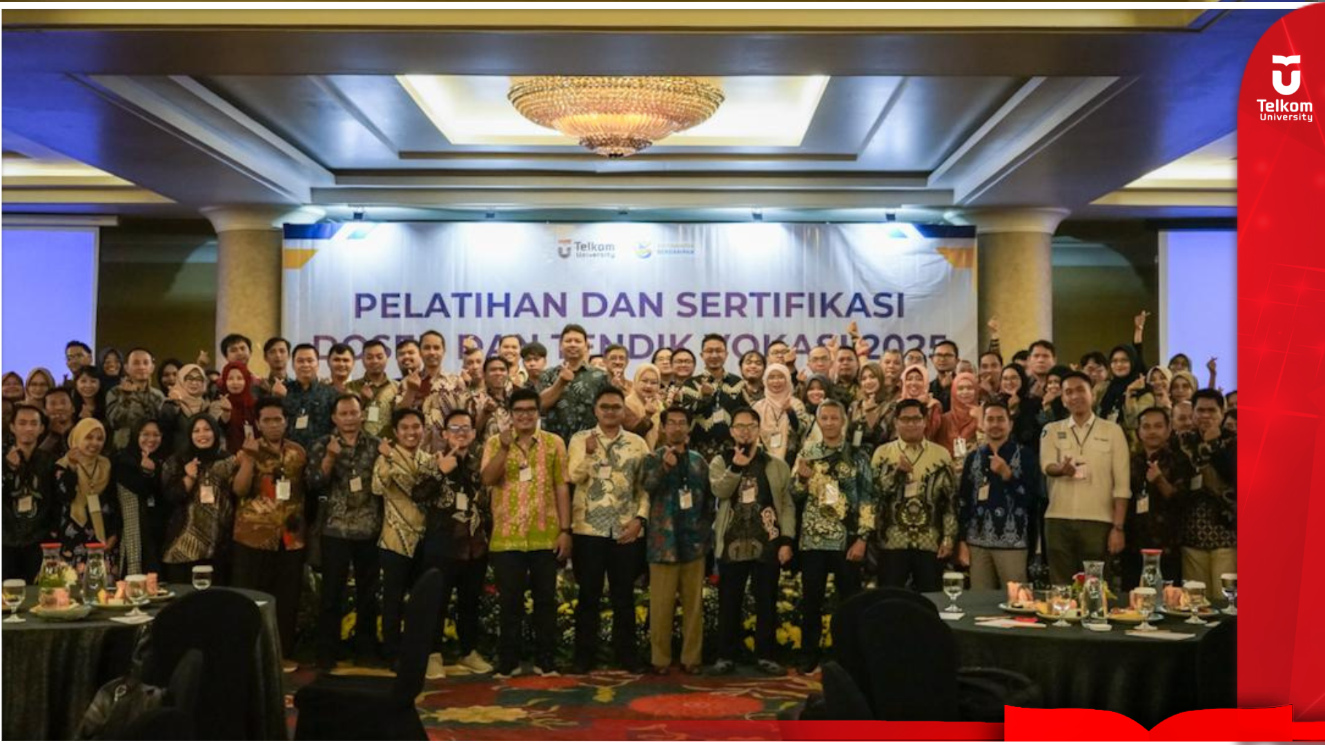 Fakultas Ilmu Terapan Telkom University Gelar Pelatihan dan&hellip;