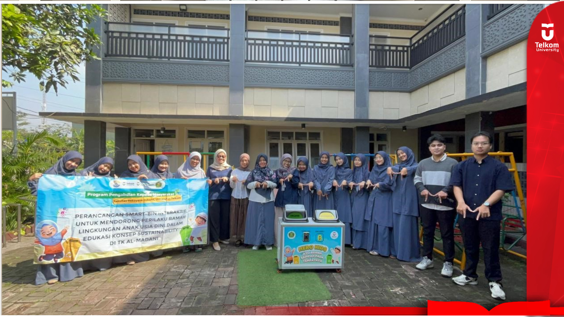 Mahasiswa dan Dosen Telkom University Implementasikan HERO-KIDS, Smart&hellip;