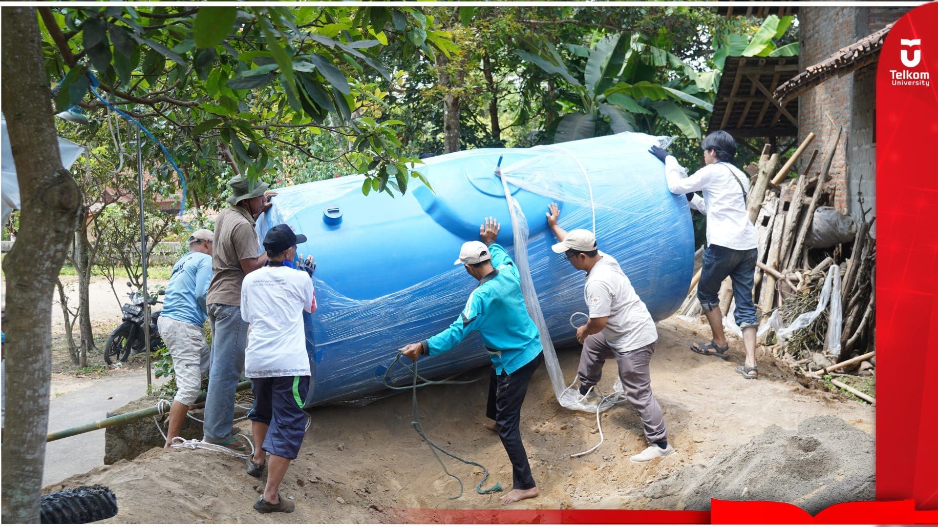 Telkom University Serahkan Empat Unit Biodigester Biogas kepada&hellip;